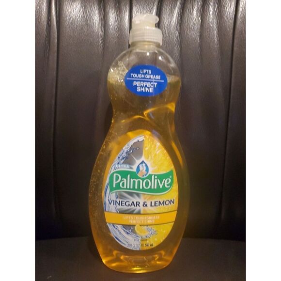 SOLD!! PALMOLIVE Ultra Vinegar & Lemon Dish Soap 20 oz. Liquid Dish Soap (New) - Picture 1 of 4